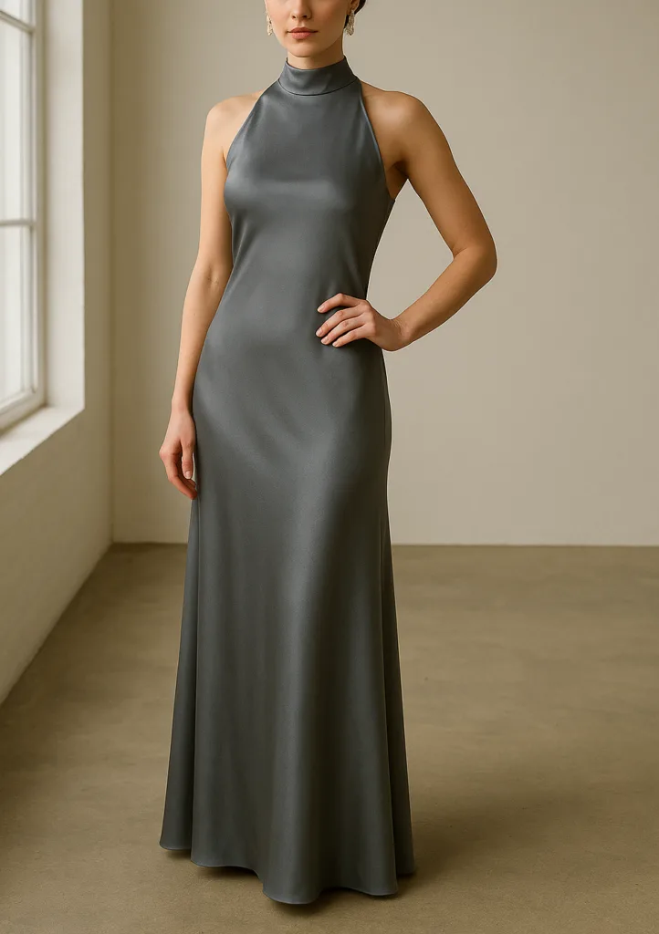 ash grey color dress 5 Harsh Truths About Your Wardrobe That an Will Solve 1950s Patterns